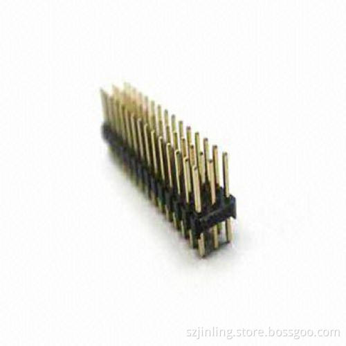 2.0mm Pin Header, dual-row, straight and right angle